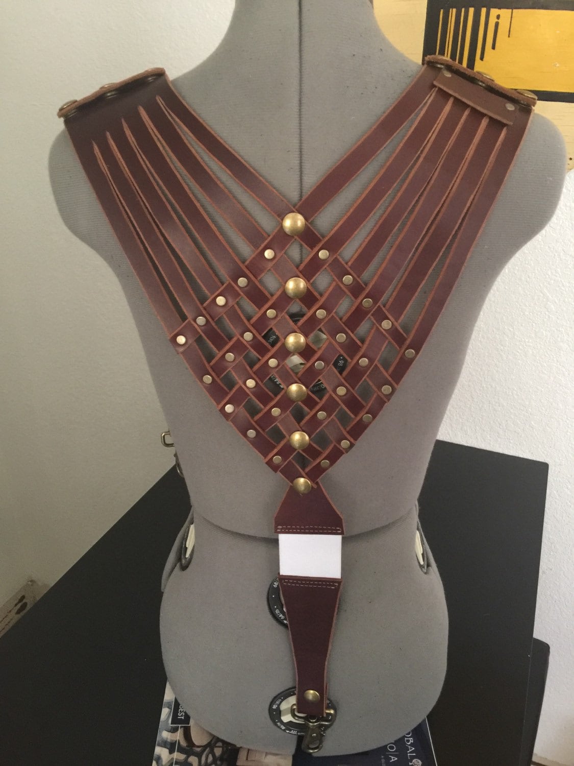 Leder Hosenträger | Braun Oder Schwarz Leder Hosenträger | Braun Oder Schwarz von Cecilandjinx