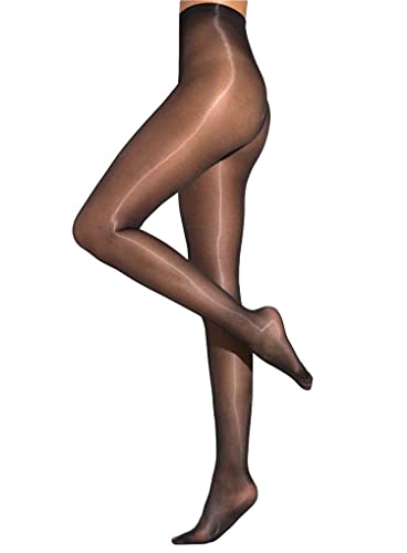 Cecilia de Rafael Damen Eterno Super Lucido 10 Glänzende Strumpfhose in Natur mit Glattem Finish - Nylon & Elasthan - Groß Cecilia de Rafael Damen Eterno Super Lucido 10 Glänzende Strumpfhose in Natur mit Glattem Finish - Nylon & Elasthan - Groß von Cecilia de Rafael