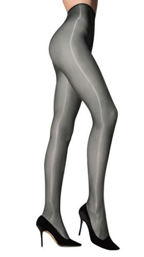 Cecilia de Rafael Eterno Super Lucido Damenstrumpfhose, grau, 52 von Cecilia de Rafael