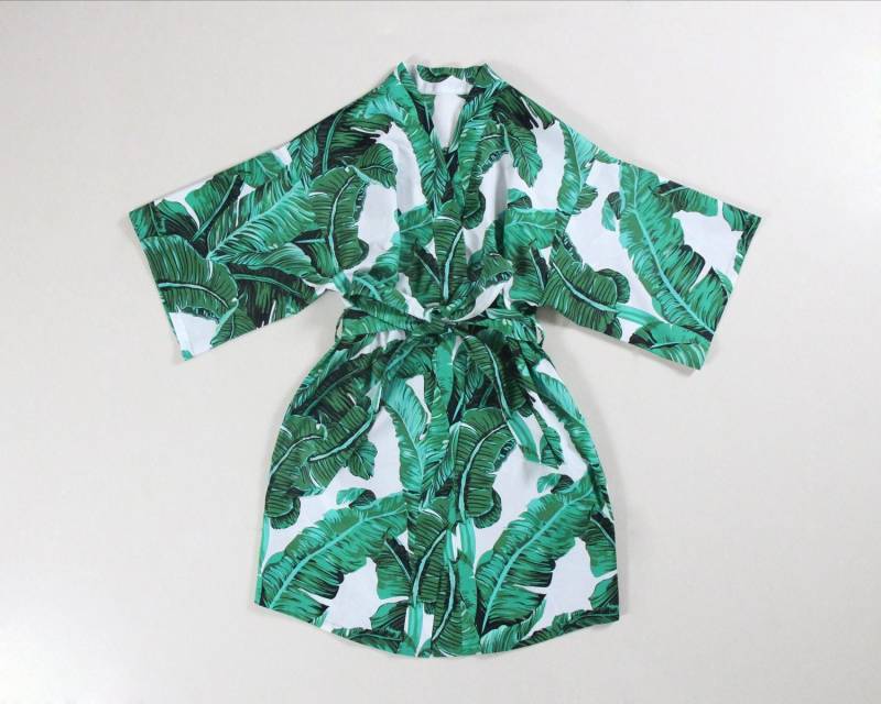 Blumenmädchen Kimono Kleid Grün Blumenmädchen Kimono Kleid Grün von CecilyBohoStudio