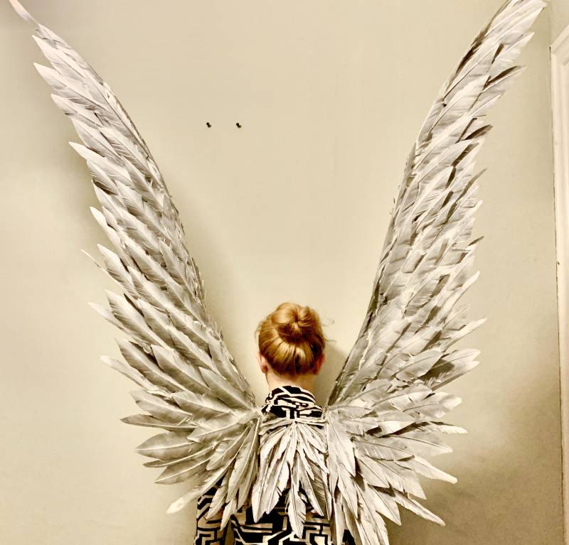 Silber Engelflügel Kostüm Cosplay Feenvogel von CecilyRush