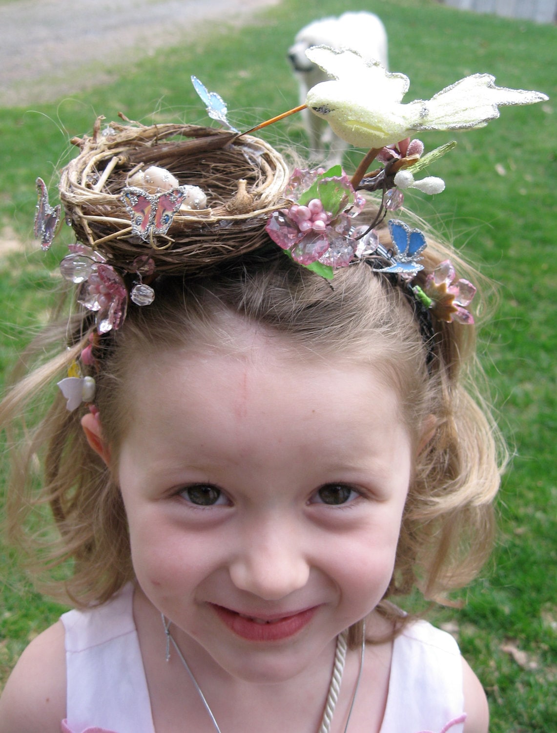 Vogelnest Ostern Stirnband/Bonnet Fascinator Vogelnest Ostern Stirnband/Bonnet Fascinator von CecilyRush