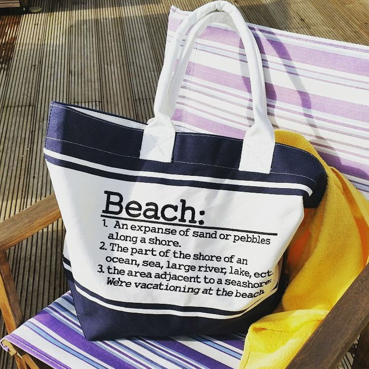 strandtasche strandtasche von CedarDesignsEmb