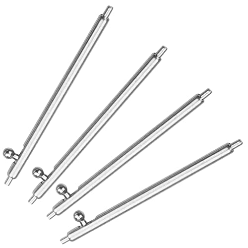 CeiBand [4 Stück 20mm Quick Release Premium Edelstahl Federstege, Durchmesser 1,80mm Federstifte Federstegwerkzeug Männer Frauen Uhrenstifte Spring Bars für Uhren Armbänder von CeiBand