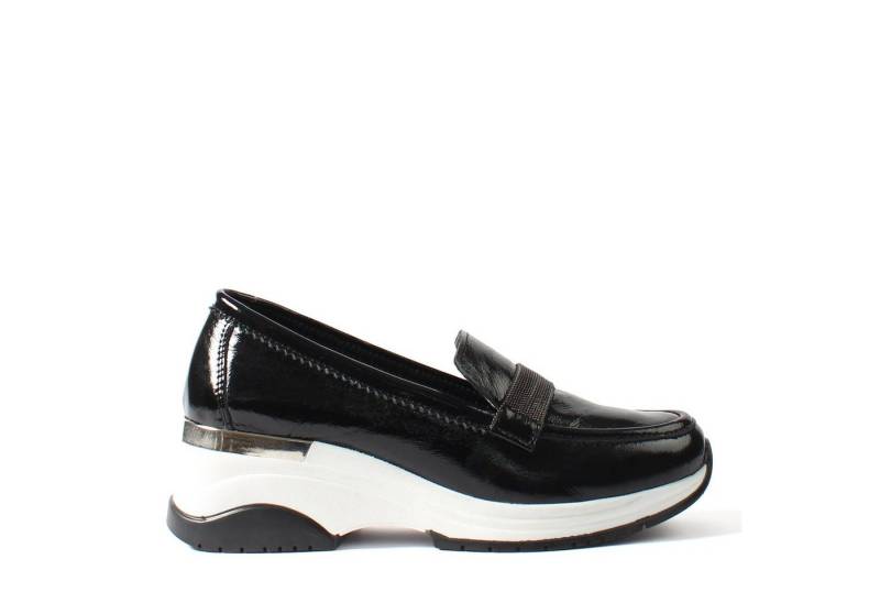 Celal Gültekin 376-20435 Keilpumps Modische Kontrastsohle und 6 cm Keilabsatz. von Celal Gültekin