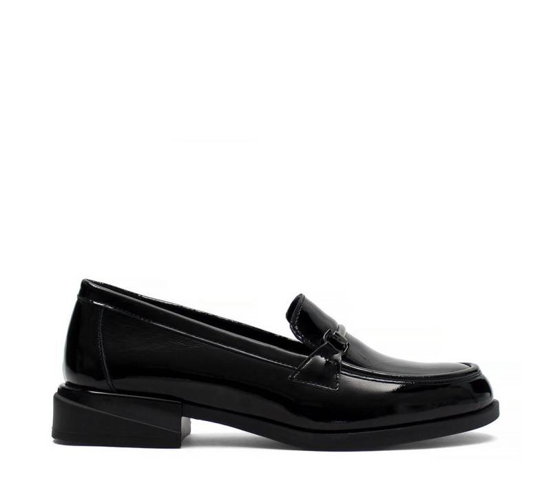 Celal Gültekin Loafer Damen Loafer Glänzendes Lackleder mit strapazierfähiger Polyurethan-Sohle. von Celal Gültekin