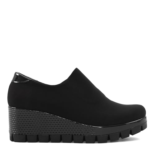 Celal Gültekin Damen Schwarze Freizeit-Wedges (317-401) von Celal Gültekin