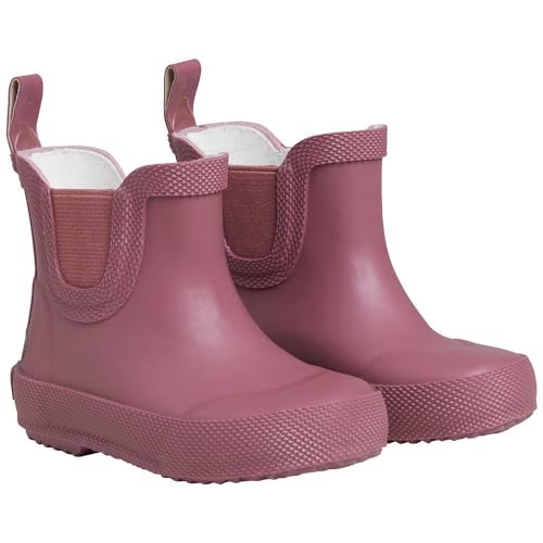 CELAVI Jungen Unisex Kinder Basic Wellies Short-solid Gummistiefel, Rose Brown, 20 EU von Celavi