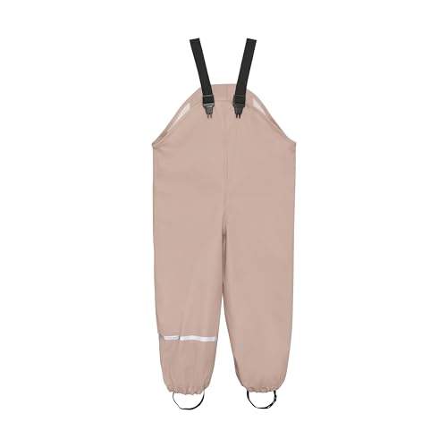 CELAVI Mädchen Basic Rain Overall -Pu Regenhose, Misty Rose, 80 EU von Celavi