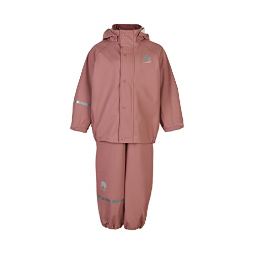 Celavi Unisex Basic Rainwear Set-solid PU Regenset, Burlwood, 110 von Celavi