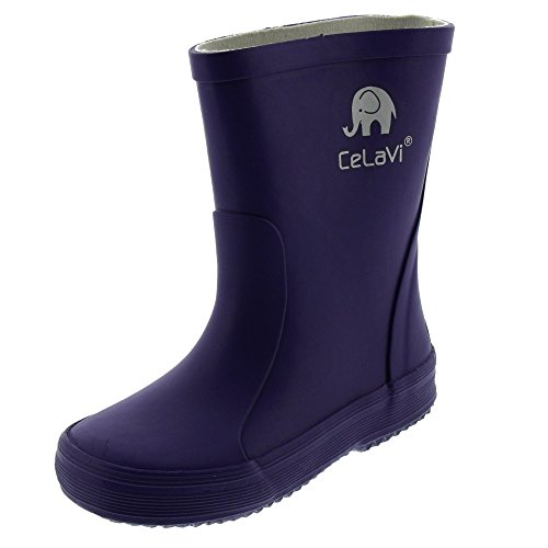 CELAVI Basic Wellies Solid Gummistiefel, Purple, 22 EU CELAVI Basic Wellies Solid Gummistiefel, Purple, 22 EU von Celavi