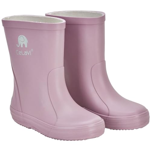 CELAVI Basic Wellies Solid Gummistiefel, Purple, 27 EU von Celavi