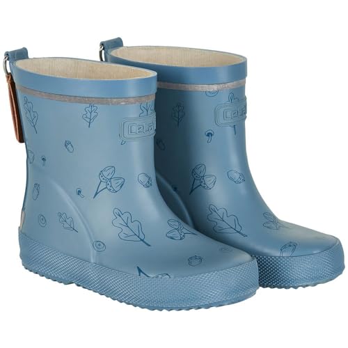 CeLaVi Basic Wellies w. AOP Gummistiefel, Rauchblau, 30 EU von Celavi