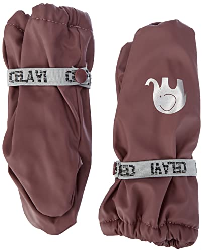 CeLaVi Unisex Baby PU Mittens Padded Fäustlinge, Rose Brown, 1 = 2-4 Y von Celavi