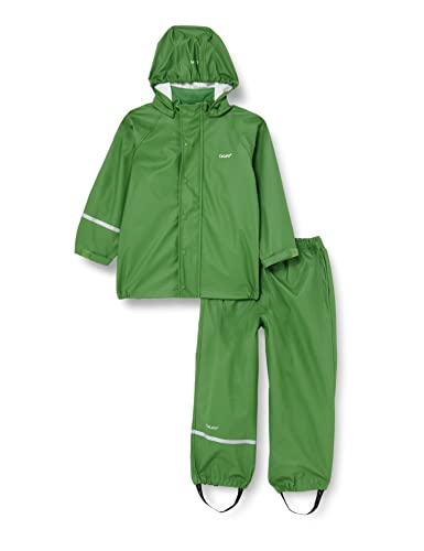 CeLaVi Unisex Basic Rainwear Set-solid PU Regenjacke, Elm Green, 70 von Celavi