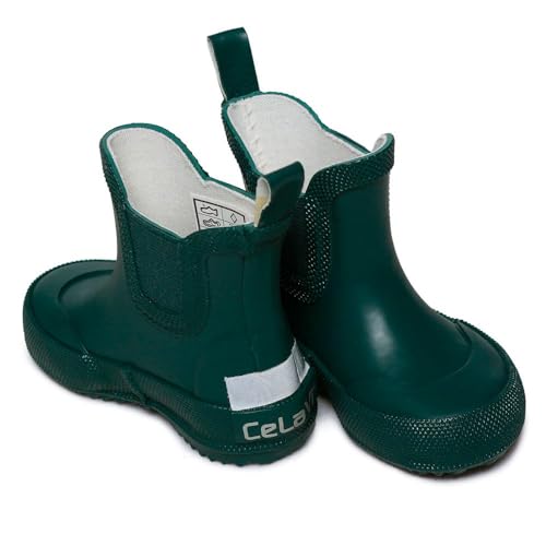 CeLaVi Unisex-Child Basic Wellies Short Rain Boot, Grün(Ponderosa Pine), 22 EU von Celavi