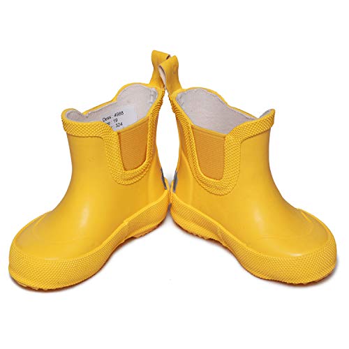 CeLaVi Unisex Kinder Basal hvalp kort 4988 Rain Boot, Gelb, 21 EU von Celavi