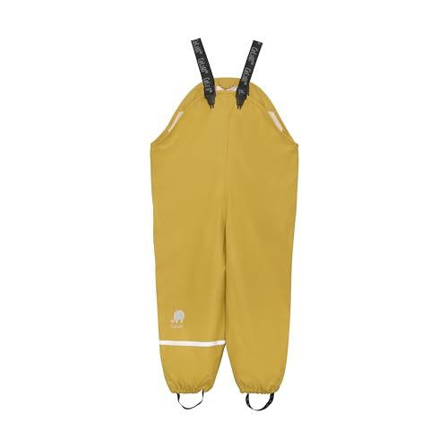 Celavi Mädchen Basic PU rain Pants Regenjacke, Gelb (Mineral Yellow 372), (Herstellergröße:130) von Celavi