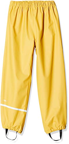 CELAVI Mädchen Basic PU rain Pants Regenjacke, Gelb (Mineral Yellow 372), (Herstellergröße:90) von Celavi