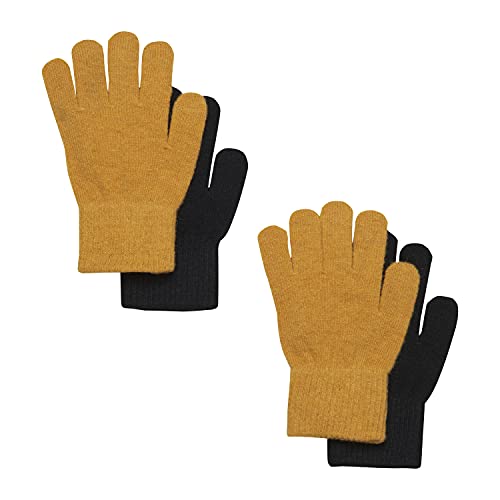 Celavi Unisex Baby Magic Gloves Fingerhandschuhe, Mineral Yellow, 7 Jahr EU von Celavi