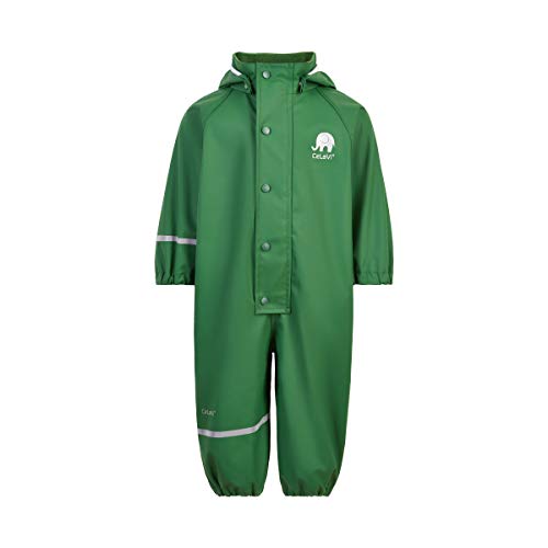 CELAVI Unisex Basic PU rain Suit Regenmantel, Elm Green, 70 von Celavi