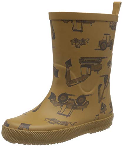 CeLaVi Jungen Unisex Kinder Wellies with Print Rain Boot, Wood Thrush, 19 EU von Celavi