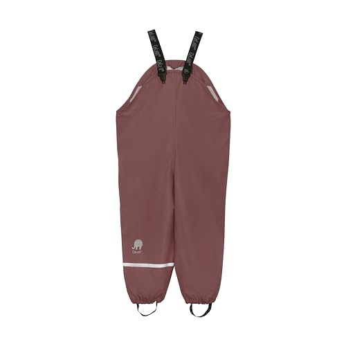 Celavi Unisex Kinder Basic PU rain Pants Regenhose, Rose Brown, 100 von Celavi