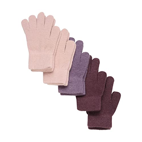 Celavi Unisex Kinder Magic Gloves 5-pack Mittens, Misty Rose, 3 EU von Celavi