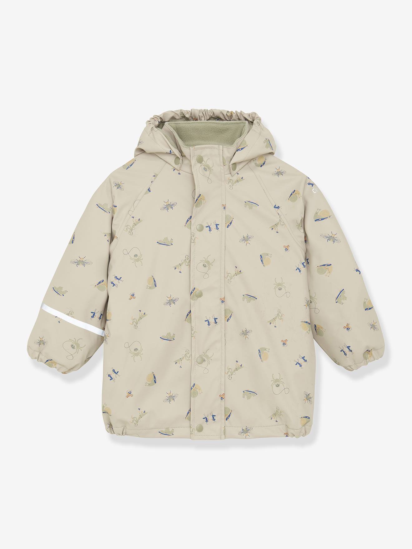 Regenjacke mit Fleece Kinder CeLaVi puder von Celavi