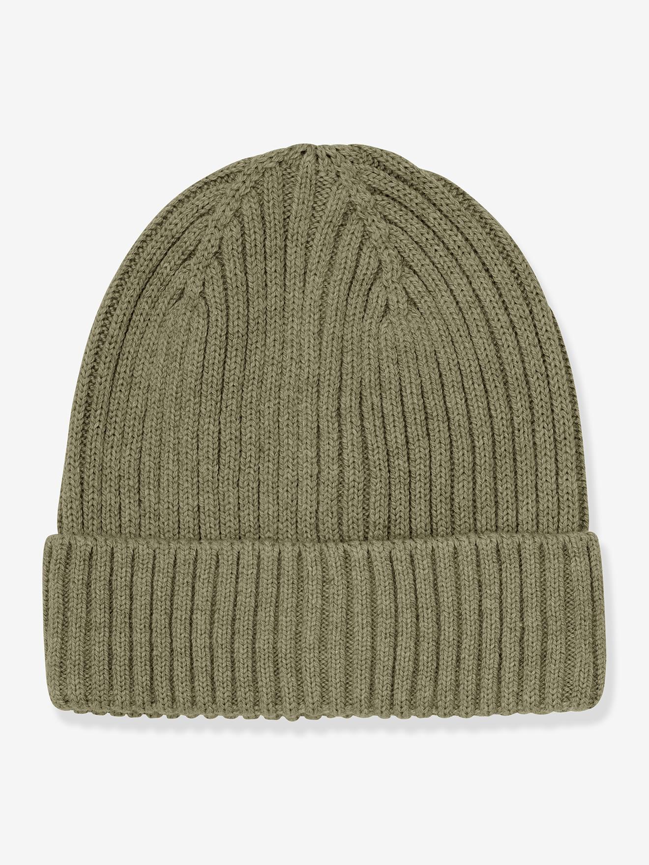 Strick-Beanie aus Wollmix Kinder CeLaVi von Celavi