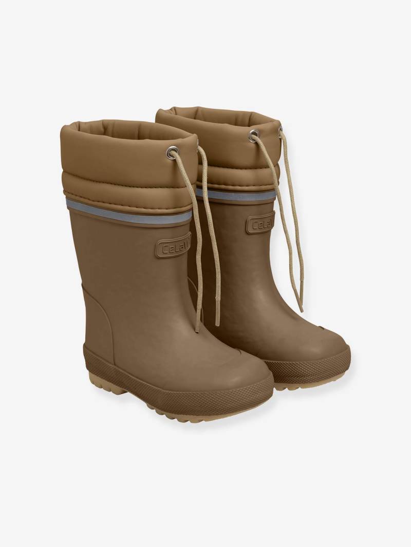 Thermo-Gummistiefel mit Wolle Kinder CeLaVi Materialmix von Celavi