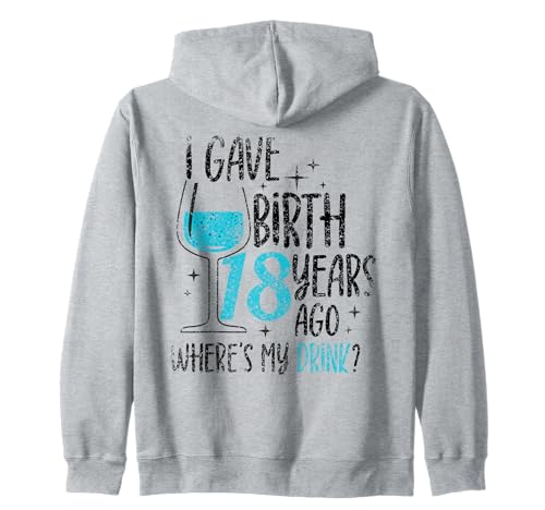 Ich Habe vor 18 Jahren geboren Mama Mutter Geburtstagsfeier Mama Kapuzenjacke Ich Habe vor 18 Jahren geboren Mama Mutter Geburtstagsfeier Mama Kapuzenjacke von Celebrate Mama Family Mommy Birthday Mama Mother's