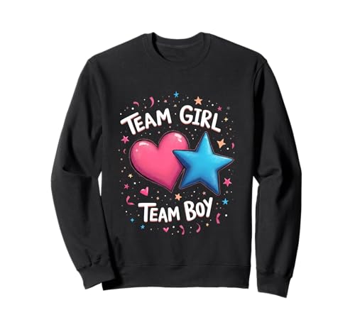 Team Boy oder Team Girl Gender Reveal Celebration Produkt Sweatshirt Team Boy oder Team Girl Gender Reveal Celebration Produkt Sweatshirt von Celebrating Pregnancy Reveals with Joy and Style