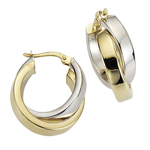 Celesta Gold Damen Ohrring 333/- Gold 2,4cm Glänzend gelb 324310080-4 von Celesta