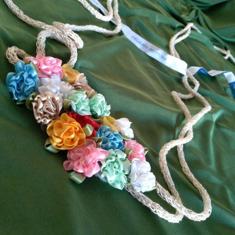 Handgemachter Gürtel, Blumenmädchen Brautjungfer Schärpe, Hochzeit Schärpe Geschenk von CelesteLilou