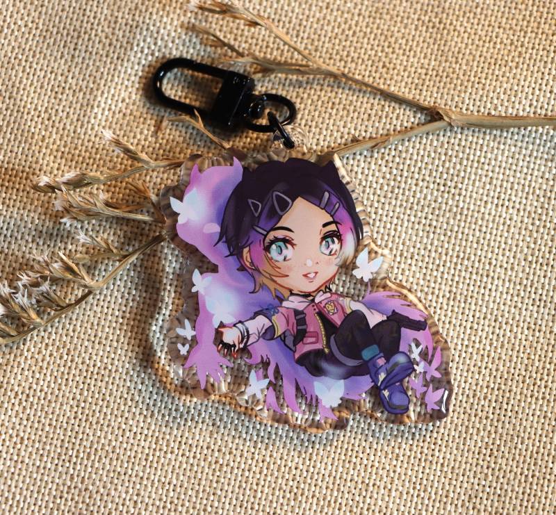 Cute Clove Valorant Keychain Keyring von CeliOwO
