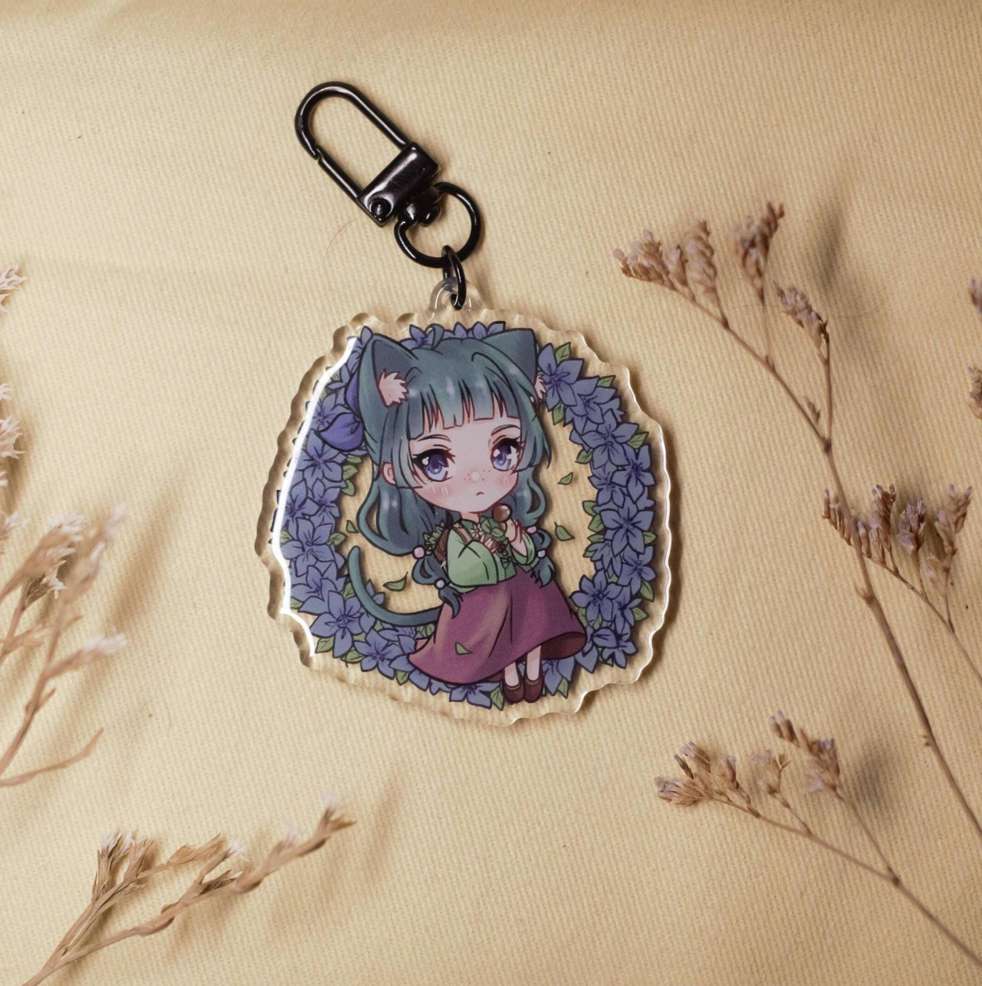 Süße Apotheker Mao Tagebuch Anime Schlüsselanhänger von CeliOwO