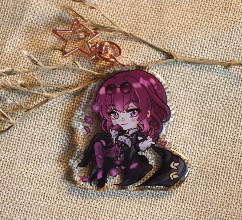 Süße Honkai Star Rail Kafka Schlüsselanhänger von CeliOwO