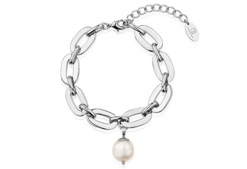 Celia von Barchewitz Gliederarmband "RISHI" Perlenarmband, Anhänger aus natürlich gewachsener Perle in barocker Form austauschbar von Celia von Barchewitz