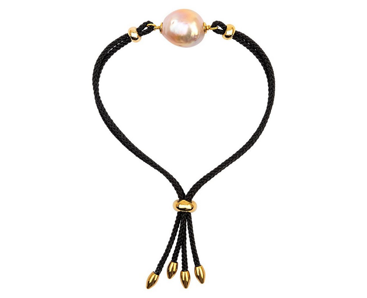 Celia von Barchewitz Perlenarmband »SUNRISE" Armband Damen mit Semi-Barock-Perle, natürlich gewachsene Zuchtperle in barocker Form, Größe verstellbar von Celia von Barchewitz