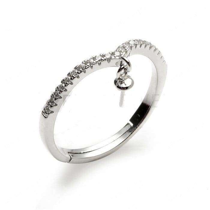 925 Silber Zirkonia Baumeln Perlen Ring Befunde Cd9Rm61 925 Silber Zirkonia Baumeln Perlen Ring Befunde Cd9Rm61 von CeliaDesign