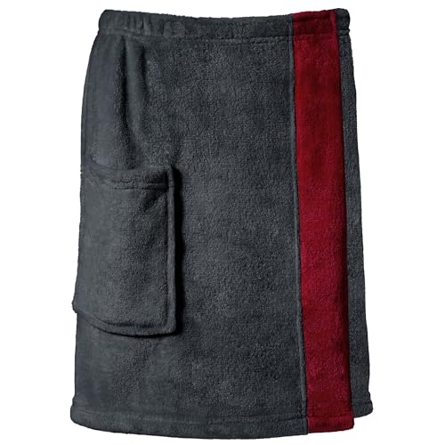 CelinaTex Happyfun Kilt kurz S/M 48 x 152 cm anthrazit Bordeaux Mikro-Flanell Saunakilt Mikrofaser Saunasarong CelinaTex Happyfun Kilt kurz S/M 48 x 152 cm anthrazit Bordeaux Mikro-Flanell Saunakilt Mikrofaser Saunasarong von CelinaTex