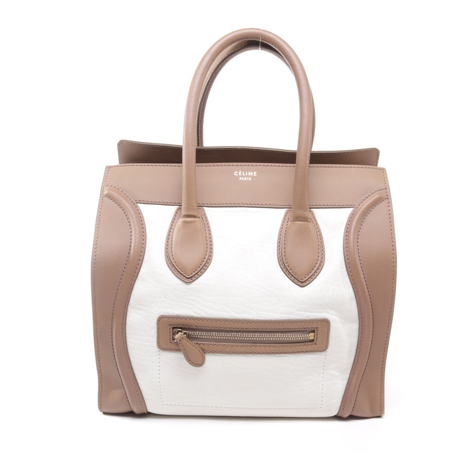 Céline Luggage nano Handtasche Cognac von Céline