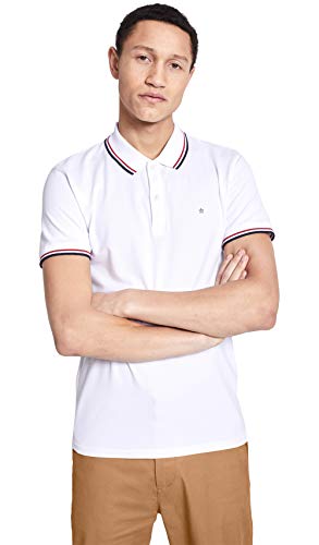 Celio Herren Necetwo Poloshirt, Weiß (Blanc Blanc), Medium von Celio