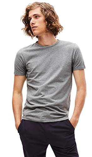 Celio Herren Neunir T-Shirt, Grau (Gris Chiné Gris Chiné), X-Large von Celio