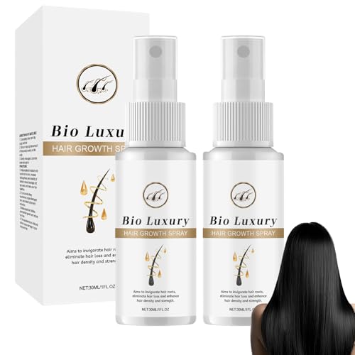 2 PCS Hair Revive Haarspray Hair Revive Haarspray Zur Nachwuchsförderung Hair Helper Spray Haarspray für Dünner Werdendes Haar Verdichtendes und Pflegendes Reiswasserspray für Männer und Frauen von Celiodd