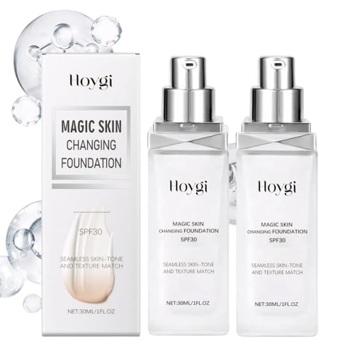 2 Stück Foundation Color Changing,Farbwechselnde Foundation für Reife Haut,Feuchtigkeitsspendendes Foundation Make up,Aufhellendes Weiße Foundation,Natürliche Aufhellung,Perfektes Make-up 2 Stück Foundation Color Changing,Farbwechselnde Foundation für Reife Haut,Feuchtigkeitsspendendes Foundation Make up,Aufhellendes Weiße Foundation,Natürliche Aufhellung,Perfektes Make-up von Celiodd