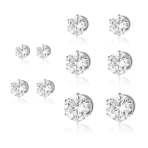 5 Pair Magnet Ohrringe Herren Magnet Ohrringe Magnetische Ohrringe Herren Ohrringe Magnet Herren Magnet Ohrringe Damen Ohrringe Magnet Magnetohrringe Magnetische Ohrringe Magnetic Earrings For Men von Celiodd