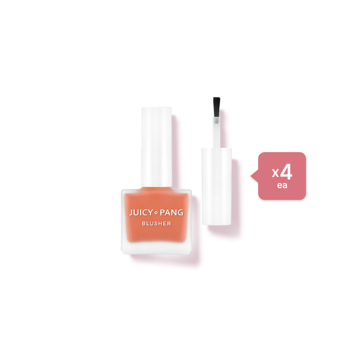 A'PIEU - Juicy-Pang Water Blusher - 9g - CR02 Ripe Persimmon (4ea) Set von A'PIEU
