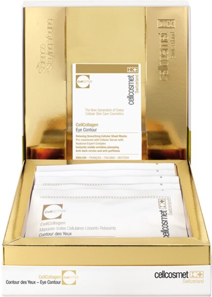 Cellcosmet CellCollagen Eye Contour Mask 5 x 2 Stk. von Cellcosmet